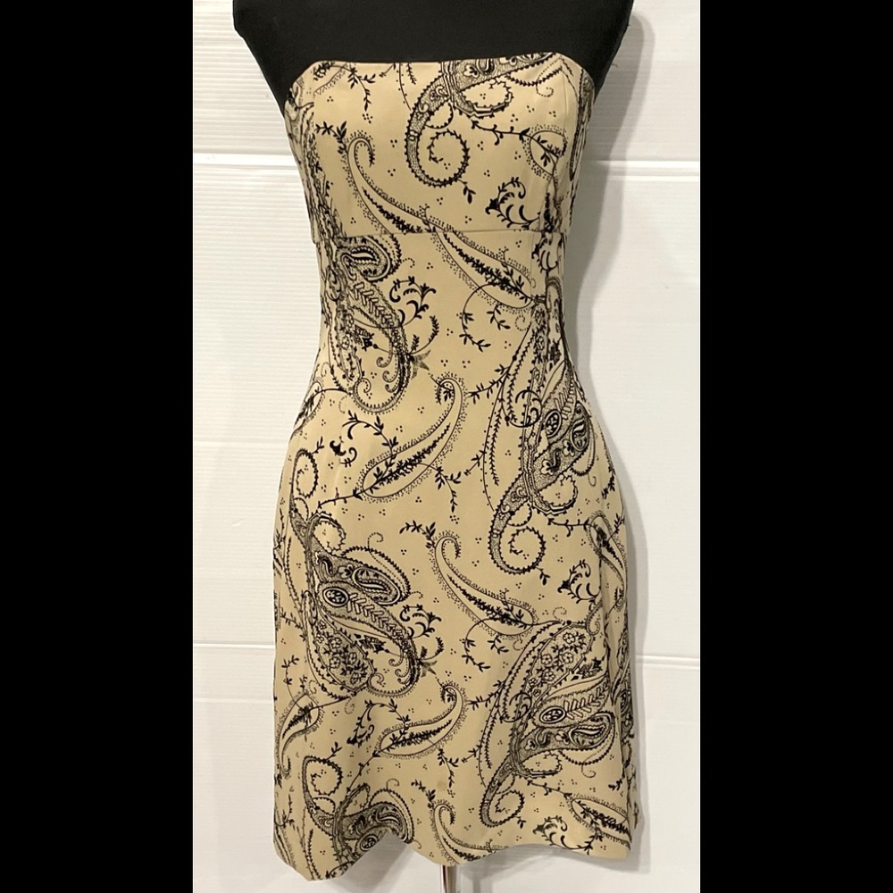 Robin Jordan Womens Strapless Dress Size 8 Must See 👀